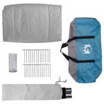Sport si Outdoor - Camping - Corturi camping - Cort albastru 320 x 275 x 190 cm - Infinity.ro