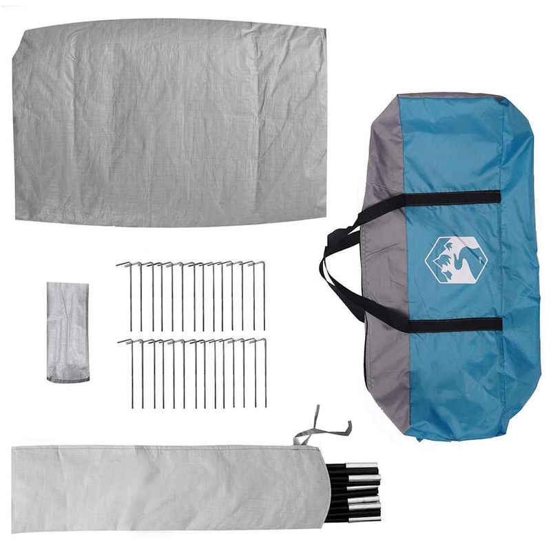Sport si Outdoor - Camping - Corturi camping - Cort albastru 320 x 275 x 190 cm - Infinity.ro