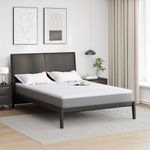 Casa si Gradina - Mobilier - Saltele si somiere - Toppere - Topper pentru saltea Alb 140 x 190 cm Polyester fara adeziv - Infinity.ro
