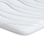 Casa si Gradina - Mobilier - Saltele si somiere - Toppere - Topper pentru saltea Alb 140 x 190 cm Polyester fara adeziv - Infinity.ro