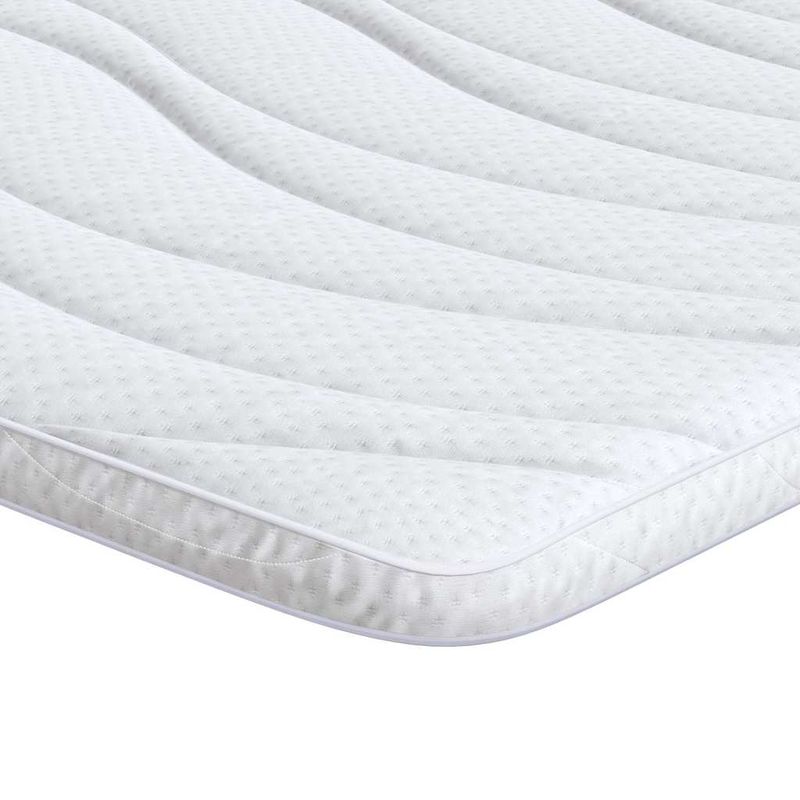 Casa si Gradina - Mobilier - Saltele si somiere - Toppere - Topper pentru saltea Alb 140 x 190 cm Polyester fara adeziv - Infinity.ro