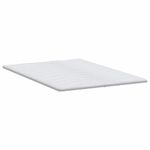 Casa si Gradina - Mobilier - Saltele si somiere - Toppere - Topper pentru saltea Alb 140 x 190 cm Polyester fara adeziv - Infinity.ro
