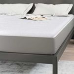 Casa si Gradina - Mobilier - Saltele si somiere - Toppere - Topper pentru saltea Alb 140 x 190 cm Polyester fara adeziv - Infinity.ro