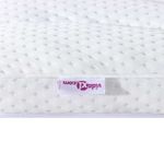 Casa si Gradina - Mobilier - Saltele si somiere - Toppere - Topper pentru saltea Alb 140 x 190 cm Polyester fara adeziv - Infinity.ro