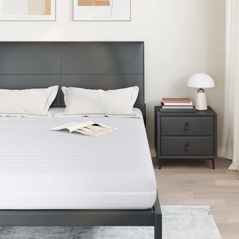 Casa si Gradina - Mobilier - Saltele si somiere - Saltele - Saltele Alb 140 x 190 cm Tesatura din 100% poliester - Infinity.ro