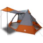 Sport si Outdoor - Camping - Corturi camping - Cort Gri si portocaliu 482 x 360 x 227 cm - Infinity.ro