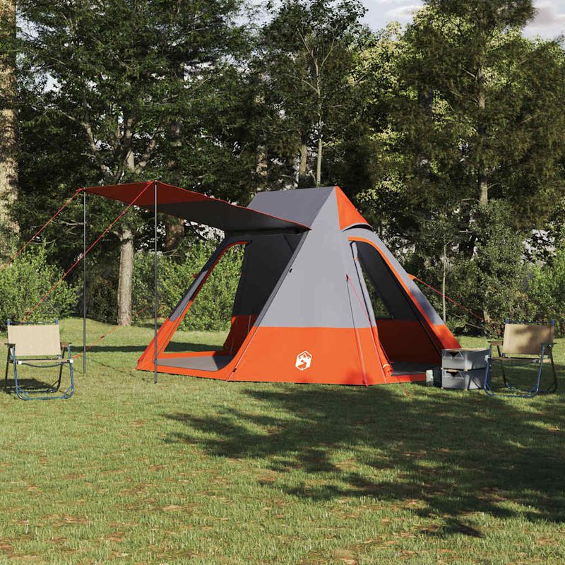 Sport si Outdoor - Camping - Corturi camping - Cort Gri si portocaliu 482 x 360 x 227 cm - Infinity.ro