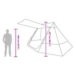 Sport si Outdoor - Camping - Corturi camping - Cort Gri si portocaliu 482 x 360 x 227 cm - Infinity.ro