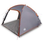 Sport si Outdoor - Camping - Corturi camping - Cort Gri si Portocalie mare Poliester si fibra de sticla - Infinity.ro