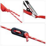 Sport si Outdoor - Camping - Corturi camping - Cort cu acoperis cu aerisire de aer albastru 268 x 240 x 191 cm - Infinity.ro