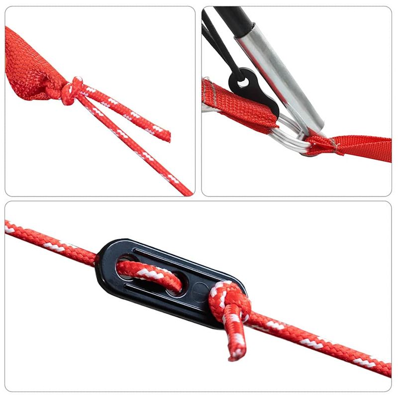 Sport si Outdoor - Camping - Corturi camping - Cort cu acoperis cu aerisire de aer albastru 268 x 240 x 191 cm - Infinity.ro