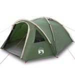 Sport si Outdoor - Camping - Corturi camping - Cort cu acoperis Verde Mediu Poliester si fibra de sticla - Infinity.ro