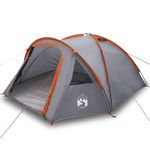 Sport si Outdoor - Camping - Corturi camping - Cort Gri si portocaliu mare Poliester si fibra de sticla - Infinity.ro