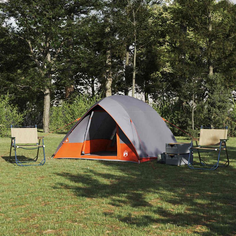 Sport si Outdoor - Camping - Corturi camping - Cort Gri si portocaliu 275 x 230 x 140 cm - Infinity.ro