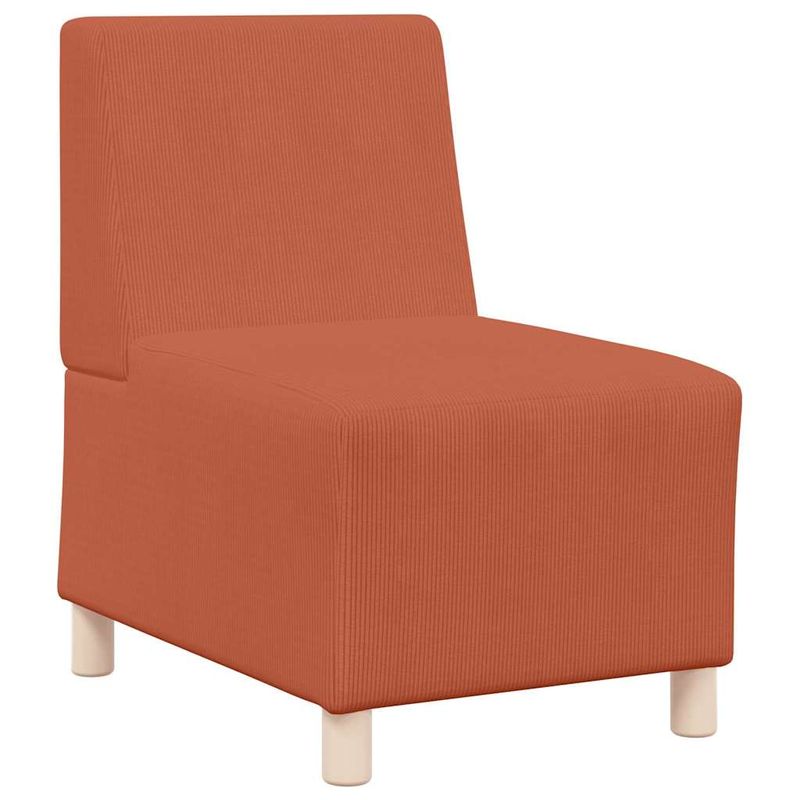 Casa si Gradina - Mobilier - Scaune si fotolii - Fotolii - Fotoliu Portocaliu 55 x 74 x 82 cm Tesatura de catifea - Infinity.ro