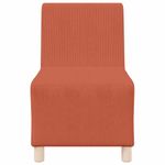 Casa si Gradina - Mobilier - Scaune si fotolii - Fotolii - Fotoliu Portocaliu 55 x 74 x 82 cm Tesatura de catifea - Infinity.ro