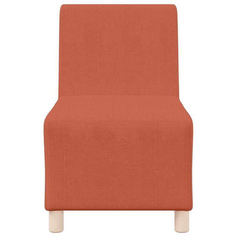 Casa si Gradina - Mobilier - Scaune si fotolii - Fotolii - Fotoliu Portocaliu 55 x 74 x 82 cm Tesatura de catifea - Infinity.ro