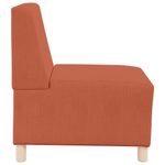 Casa si Gradina - Mobilier - Scaune si fotolii - Fotolii - Fotoliu Portocaliu 55 x 74 x 82 cm Tesatura de catifea - Infinity.ro