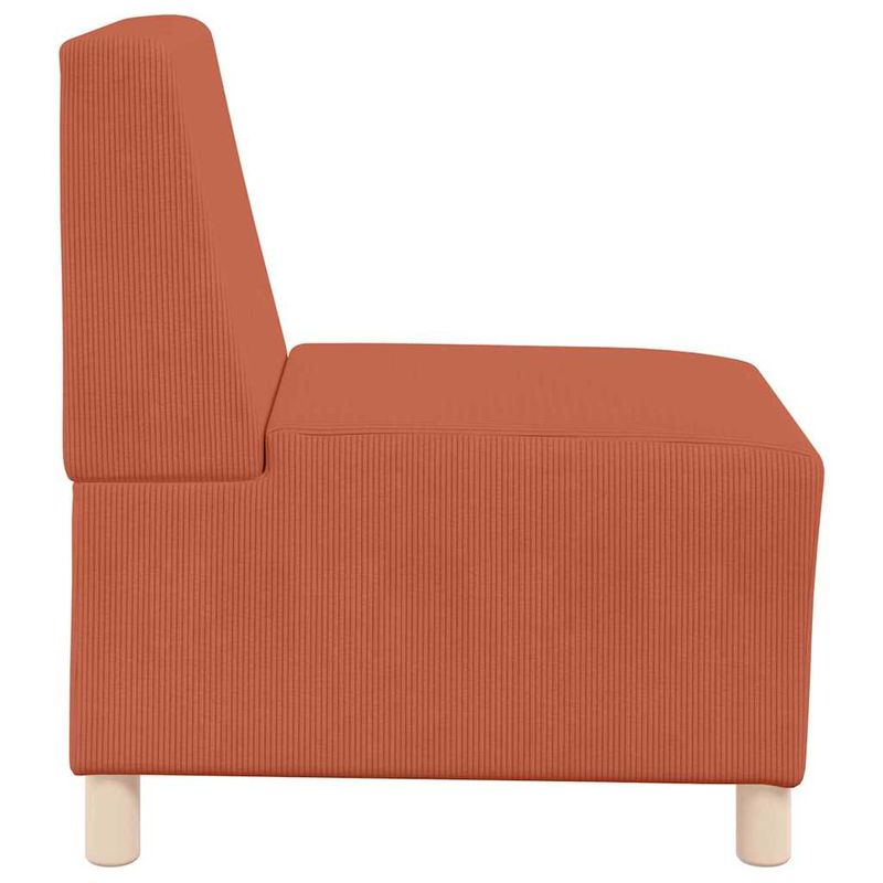 Casa si Gradina - Mobilier - Scaune si fotolii - Fotolii - Fotoliu Portocaliu 55 x 74 x 82 cm Tesatura de catifea - Infinity.ro