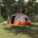 Sport si Outdoor - Camping - Corturi camping - Cort Gri si portocaliu mare Poliester si fibra de sticla - Infinity.ro