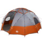 Sport si Outdoor - Camping - Corturi camping - Cort Gri si portocaliu mare Poliester si fibra de sticla - Infinity.ro