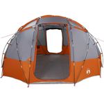 Sport si Outdoor - Camping - Corturi camping - Cort Gri si portocaliu mare Poliester si fibra de sticla - Infinity.ro