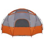 Sport si Outdoor - Camping - Corturi camping - Cort Gri si portocaliu mare Poliester si fibra de sticla - Infinity.ro