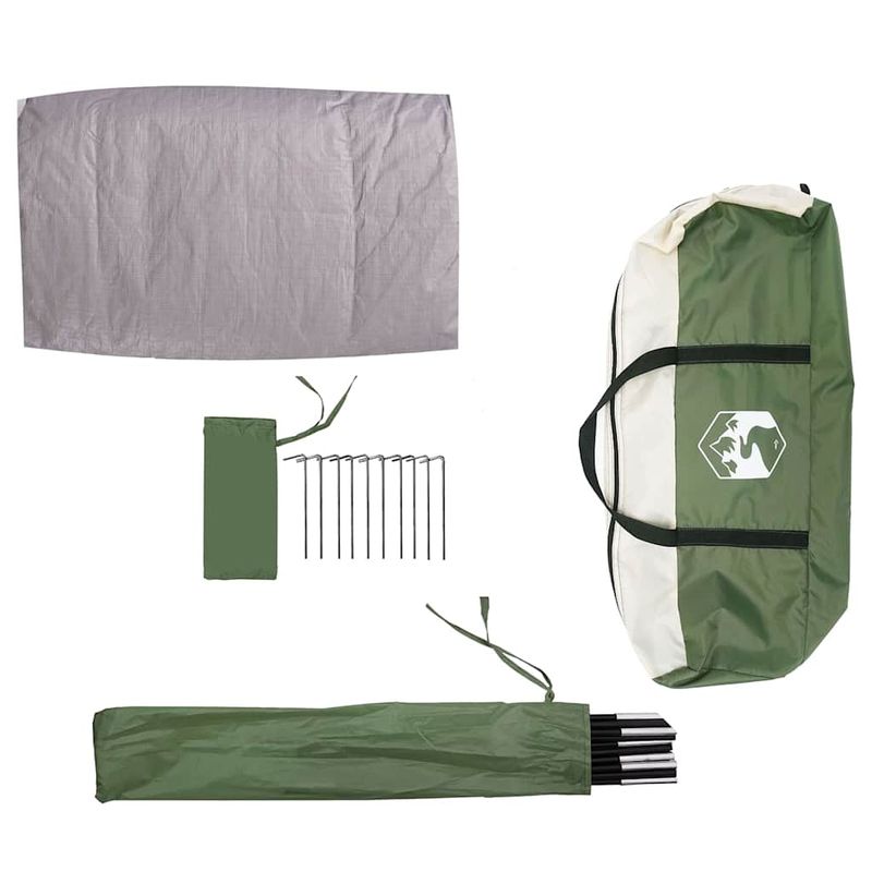 Sport si Outdoor - Camping - Corturi camping - Cort cu acoperis cu aerisire de aer Verde 268 x 240 x 191 cm - Infinity.ro