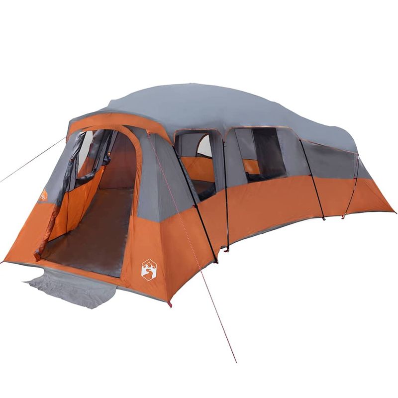 Sport si Outdoor - Camping - Corturi camping - Cort Gri si portocaliu mare Poliester - Infinity.ro