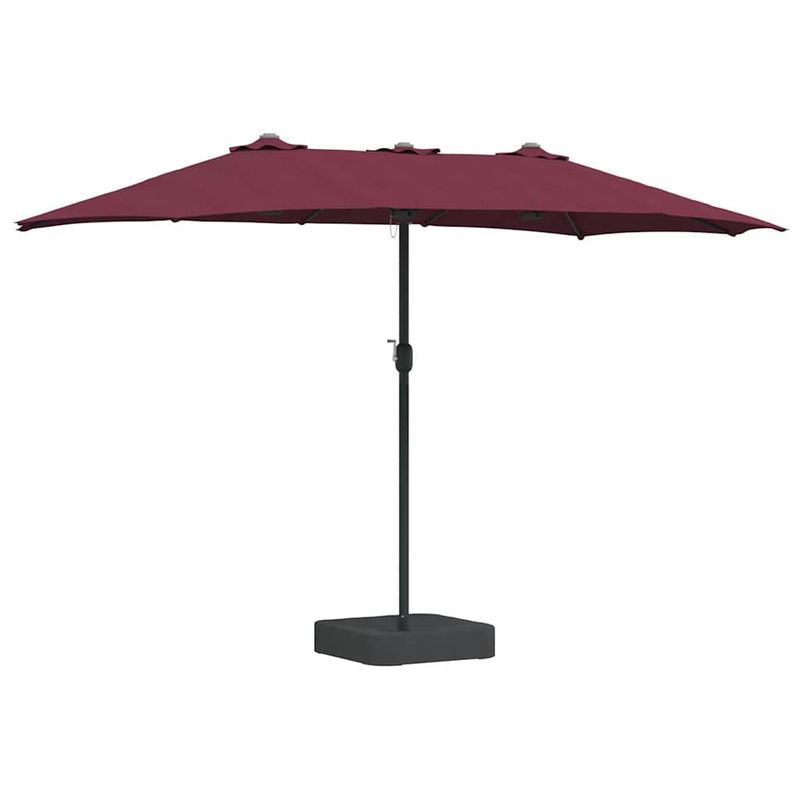 Casa si Gradina - Gradina si terasa - Umbrele si pavilioane - Umbrele - Parasol de Gradina Rosu bordo 385 x 209 x 244 cm tesatura - Infinity.ro