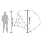 Sport si Outdoor - Camping - Corturi camping - Cort Gri si portocaliu 320 x 275 x 190 cm - Infinity.ro