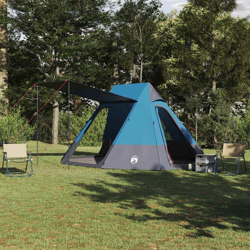 Sport si Outdoor - Camping - Corturi camping - Cort albastru 482 x 360 x 227 cm - Infinity.ro