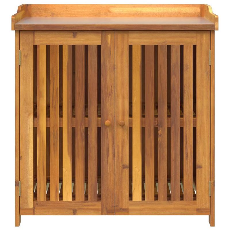 Casa si Gradina - Mobilier - Dulapuri si sifoniere - Dulapuri - Dulap de gradina Maro 78 x 36.5 x 78cm Lemn masiv de acacia - Infinity.ro