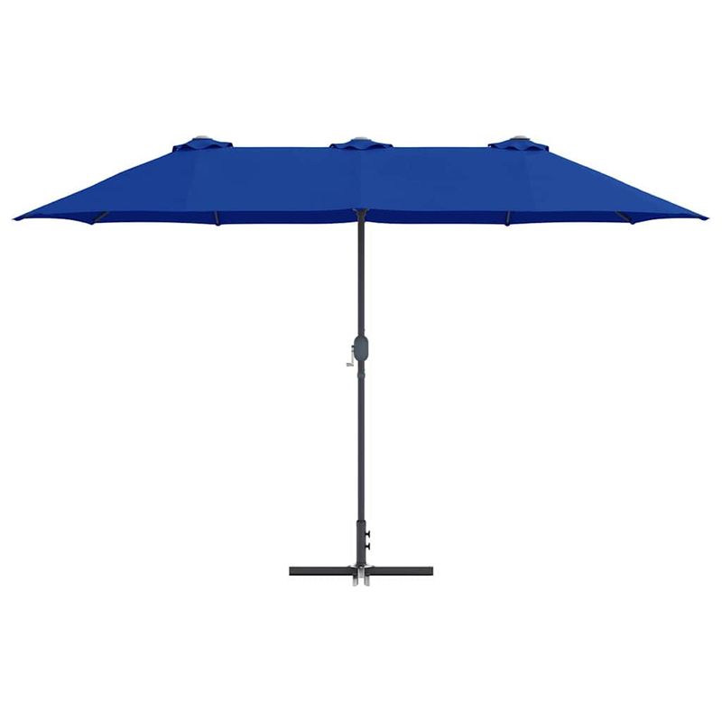 Casa si Gradina - Gradina si terasa - Umbrele si pavilioane - Umbrele - Parasol de Gradina albastru 380 x 196 x 235 cm - Infinity.ro