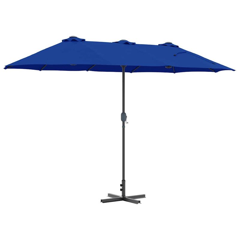 Casa si Gradina - Gradina si terasa - Umbrele si pavilioane - Umbrele - Parasol de Gradina albastru 380 x 196 x 235 cm - Infinity.ro