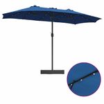 Casa si Gradina - Gradina si terasa - Umbrele si pavilioane - Umbrele - Parasol de Gradina albastru 385 x 209 x 244 cm tesatura - Infinity.ro