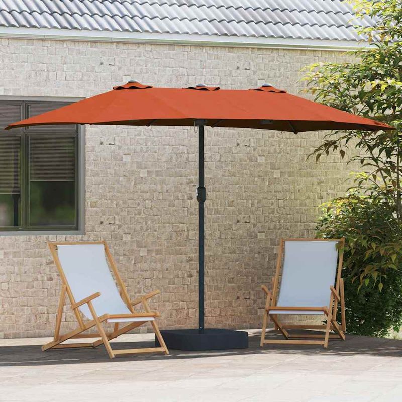 Casa si Gradina - Gradina si terasa - Umbrele si pavilioane - Umbrele - Parasol de Gradina Terracota 385 x 209 x 244 cm tesatura - Infinity.ro