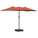 Casa si Gradina - Gradina si terasa - Umbrele si pavilioane - Umbrele - Parasol de Gradina Terracota 385 x 209 x 244 cm tesatura - Infinity.ro