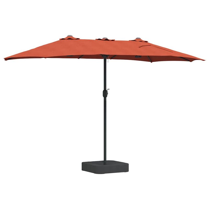 Casa si Gradina - Gradina si terasa - Umbrele si pavilioane - Umbrele - Parasol de Gradina Terracota 385 x 209 x 244 cm tesatura - Infinity.ro
