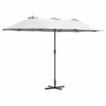 Casa si Gradina - Gradina si terasa - Umbrele si pavilioane - Umbrele - Parasol de Gradina Nisipiu 380 x 196 x 235 cm - Infinity.ro