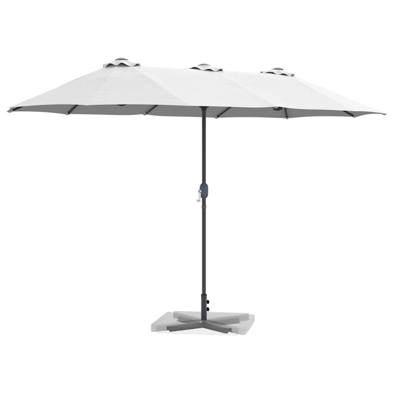 Casa si Gradina - Gradina si terasa - Umbrele si pavilioane - Umbrele - Parasol de Gradina Nisipiu 380 x 196 x 235 cm - Infinity.ro