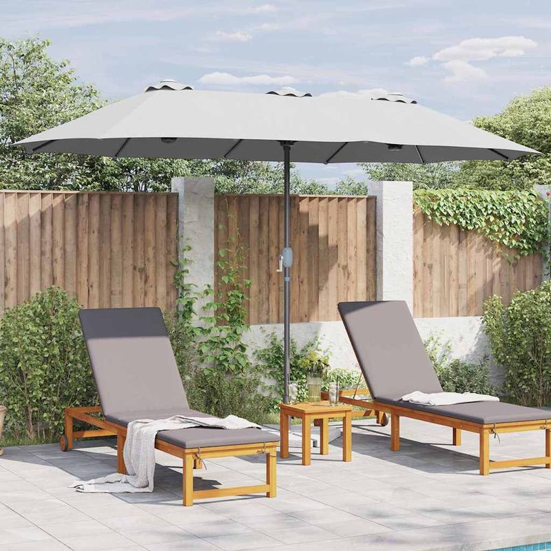 Casa si Gradina - Gradina si terasa - Umbrele si pavilioane - Umbrele - Parasol de Gradina Nisipiu 380 x 196 x 235 cm - Infinity.ro