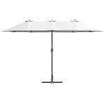 Casa si Gradina - Gradina si terasa - Umbrele si pavilioane - Umbrele - Parasol de Gradina Nisipiu 380 x 196 x 235 cm - Infinity.ro