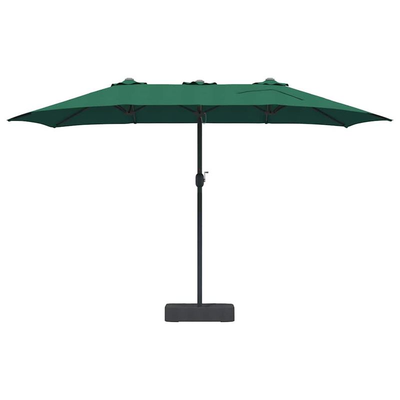Casa si Gradina - Gradina si terasa - Umbrele si pavilioane - Umbrele - Parasol de Gradina Verde 385 x 209 x 244 cm tesatura - Infinity.ro