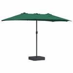 Casa si Gradina - Gradina si terasa - Umbrele si pavilioane - Umbrele - Parasol de Gradina Verde 385 x 209 x 244 cm tesatura - Infinity.ro