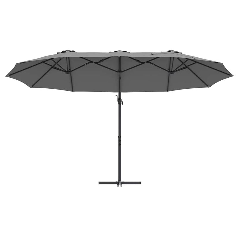 Casa si Gradina - Gradina si terasa - Umbrele si pavilioane - Umbrele - Parasol cu brat cantilever pentru gradina cu blocare Antracit - Infinity.ro