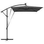 Casa si Gradina - Gradina si terasa - Umbrele si pavilioane - Umbrele - Parasol banana cu brate cu blocare Antracit 294 x 200 x 254 cm - Infinity.ro