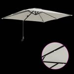 Casa si Gradina - Gradina si terasa - Umbrele si pavilioane - Umbrele - Parasol de Gradina Nisipiu 248.5 x 247.5 x 160 cm tesatura - Infinity.ro