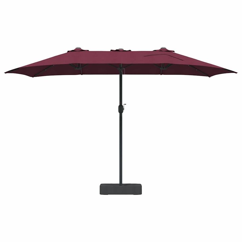 Casa si Gradina - Gradina si terasa - Umbrele si pavilioane - Umbrele - Parasol de Gradina Rosu bordo 385 x 209 x 244 cm tesatura - Infinity.ro