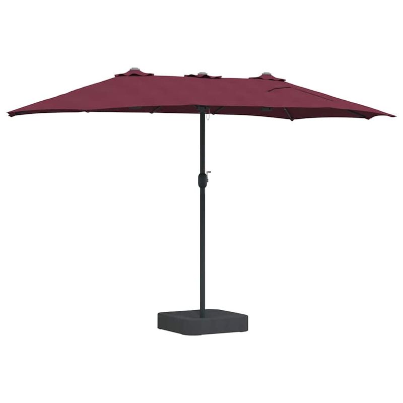 Casa si Gradina - Gradina si terasa - Umbrele si pavilioane - Umbrele - Parasol de Gradina Rosu bordo 385 x 209 x 244 cm tesatura - Infinity.ro